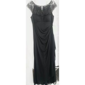 sheer club dresses White Dress while drop waist and Walking Ball Perfume Body 2024 Winter Size:US30/UK34